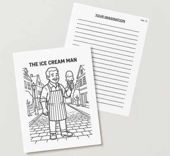 The Ice Cream Man: Sweet Street Stories